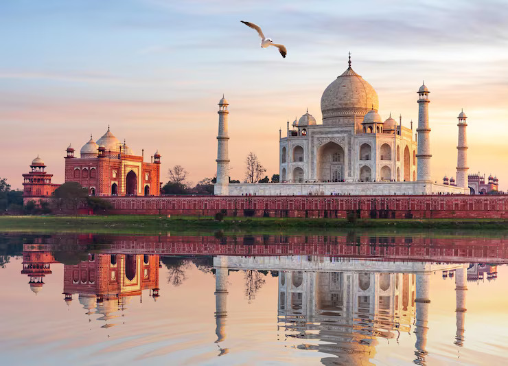 Taj Mahal in Agra